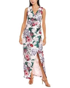Brand new ❤️ women Kay Unger Floral Maxi 👗 Dress 🎉