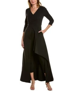 Promo 🤩 women Kay Unger Gina Walk Thru Jumpsuit 🌟