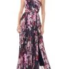 Brand new 🌟 Kay Unger Layla 👩 Womens Formal Floral Print Jumpsuit ✔️