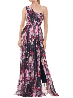 Brand new 🌟 Kay Unger Layla 👩 Womens Formal Floral Print Jumpsuit ✔️