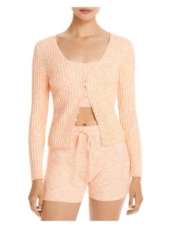 Brand new 😉 WAYF Frenchie 👩 Womens Rib Knit Layering Cardigan Sweater 🎁