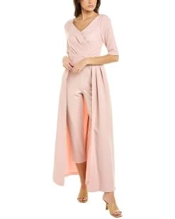 Budget ❤️ women Kay Unger Daphne Walk Thru Jumpsuit 🎁