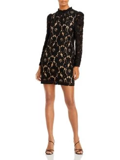 Outlet 🤩 WAYF 👩 Womens Lace Short Mini 👗 Dress 🌟