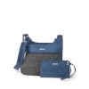 Best Sale ✔️ baggallini 👩 Women's Anti-theft Travel Cross Over Crossbody Bag, Nylon 🛒