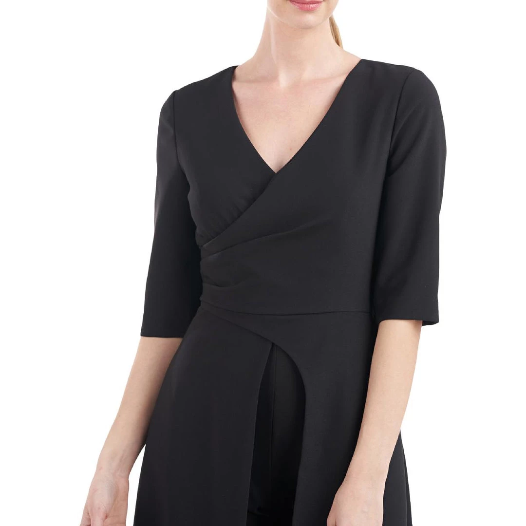 Coupon โจ Kay Unger ๐ฉ Womens Formal Faux-wrap Jumpsuit โจ 4 Coupon โจ Kay Unger ๐ฉ Womens Formal Faux-wrap Jumpsuit โจ - Image 4