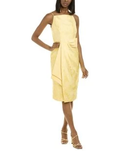 Hot Sale 🔔 women Kay Unger Lorraine Midi 👗 Dress 🌟