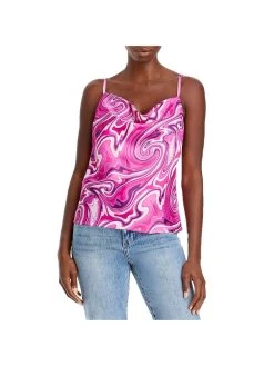 Cheapest ⭐ WAYF Axel 👩 Womens Printed Cropped Cami 🌟