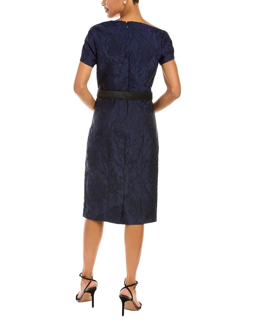 Discount ⭐ women Kay Unger Floral Jacquard 👗 Dress 😍 2 Discount ⭐ women Kay Unger Floral Jacquard 👗 Dress 😍 - Image 2