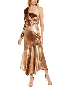 Wholesale ⌛ women Kay Unger Delphine Midi 👗 Dress ✨