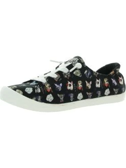 Flash Sale 🤩 BOBS From Skechers Dapper Party 👩 Womens Canvas Animal Print Casual and Fashion 👟 Sneakers 🛒