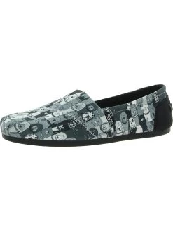 Cheap 🛒 BOBS From Skechers Plush 👩 Womens Slip On Square Toe Fashion Loafers 🧨